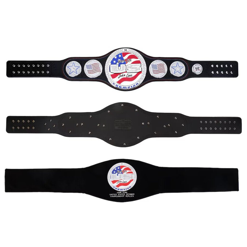 WWE John Cena United States Spinner Championship Belt