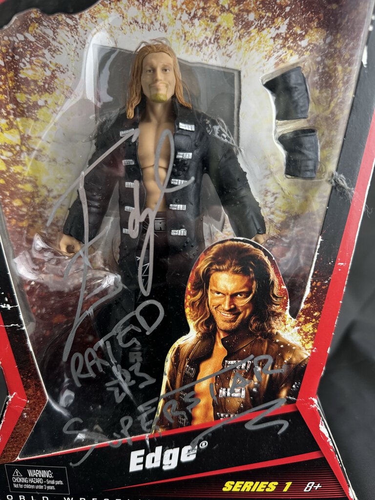 Edge - Mattel Elite - Autographed Figure