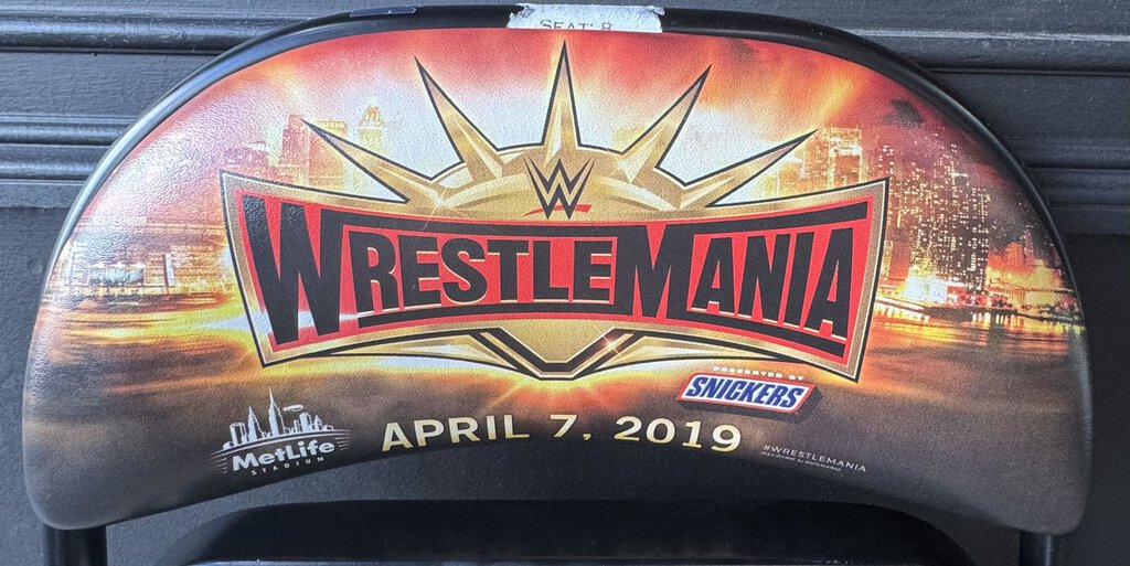 2019 Wrestlemania - WWE - Ringside Chair