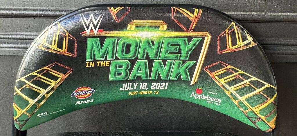 2021 Money In The Bank - WWE - Ringside Chair